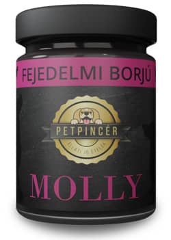 Főzött kutyaeledel - borjú